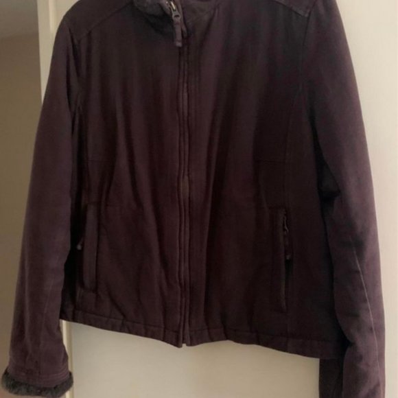 Ladies size 14 plum trouser suit - Picture 3 of 3